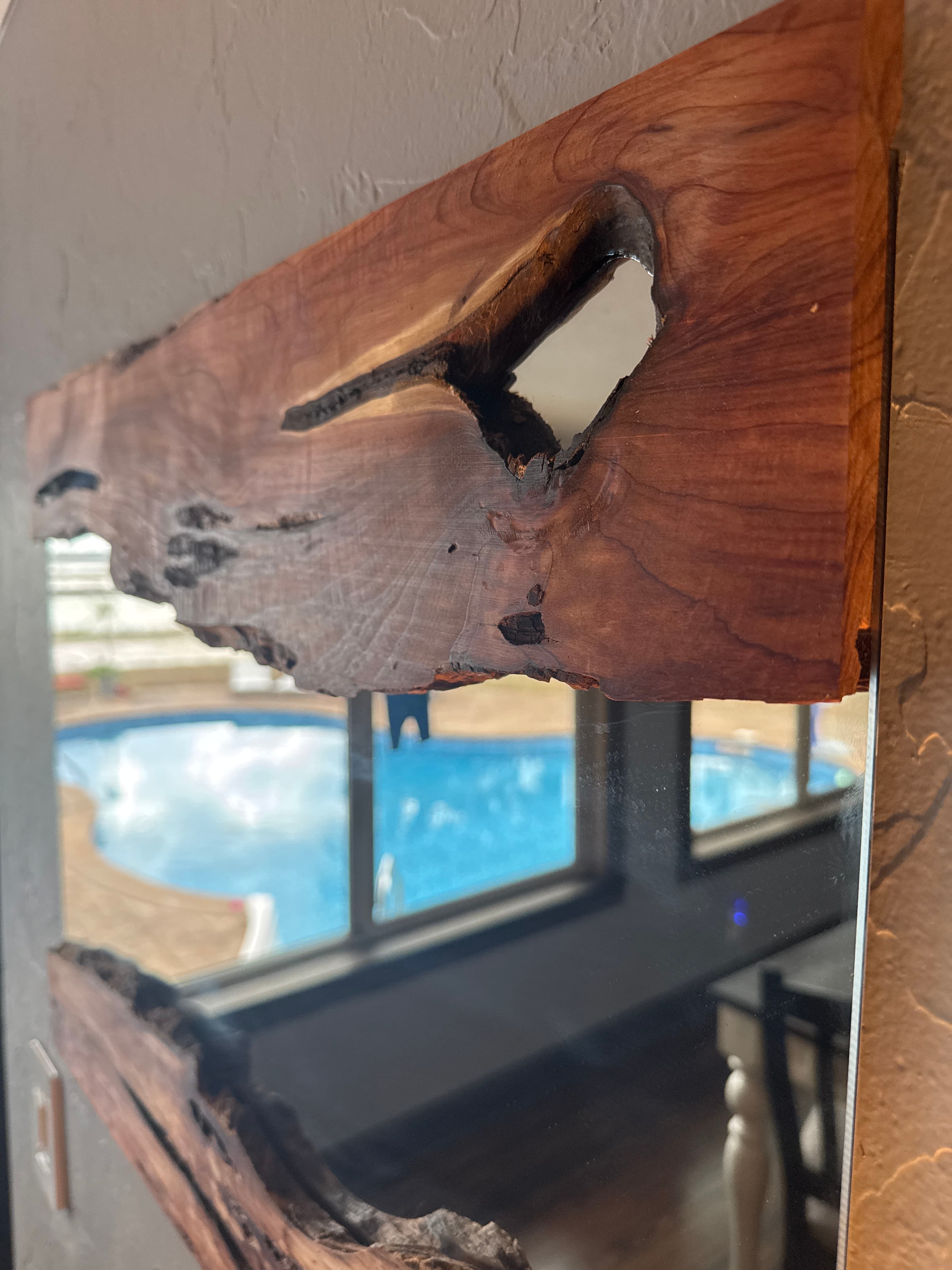 Live Edge Mirror