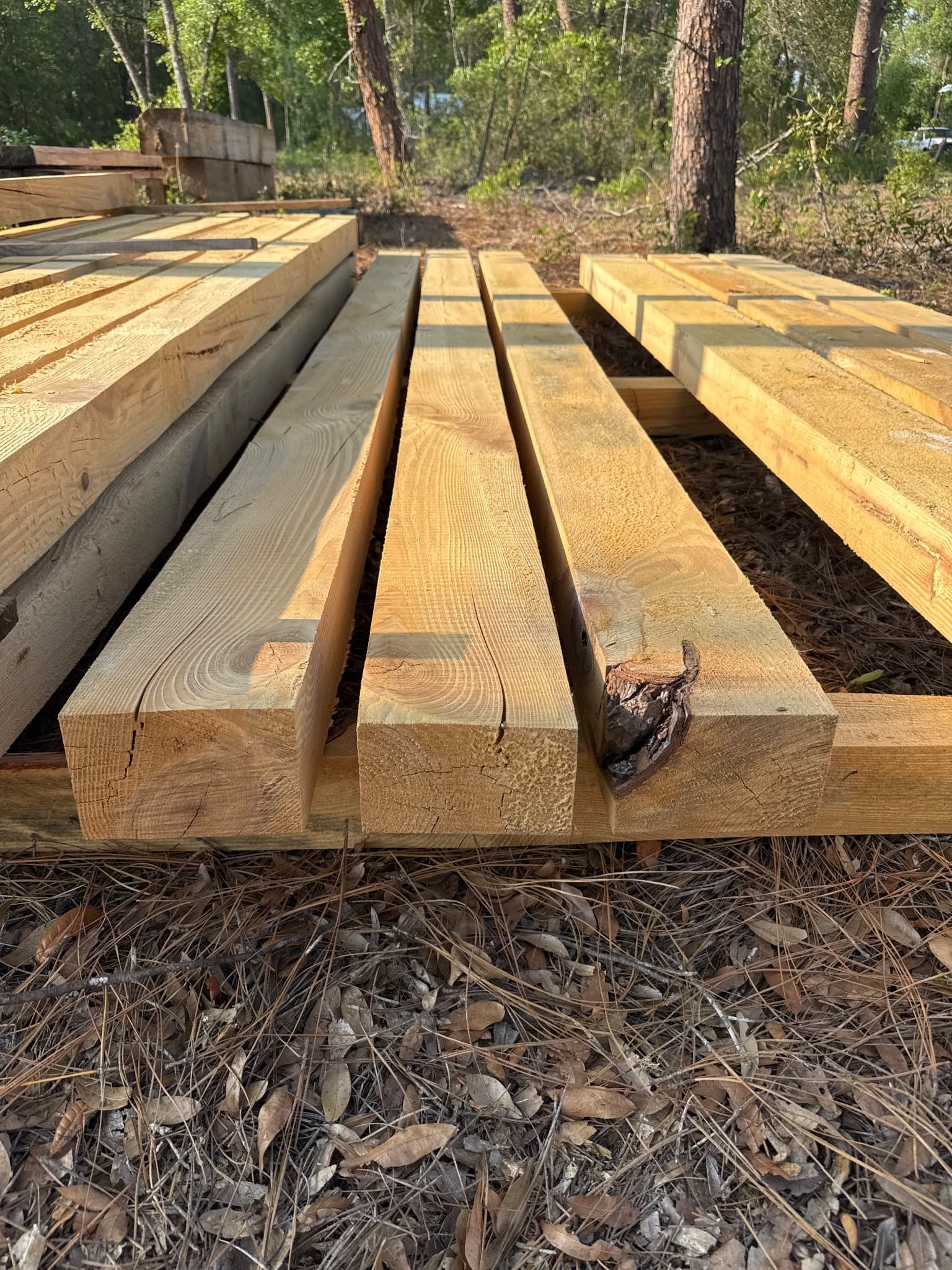 Loblollly Heart Pine Lumber